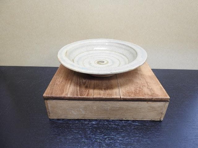 浜田庄司　益子窯皿　共箱　MA369