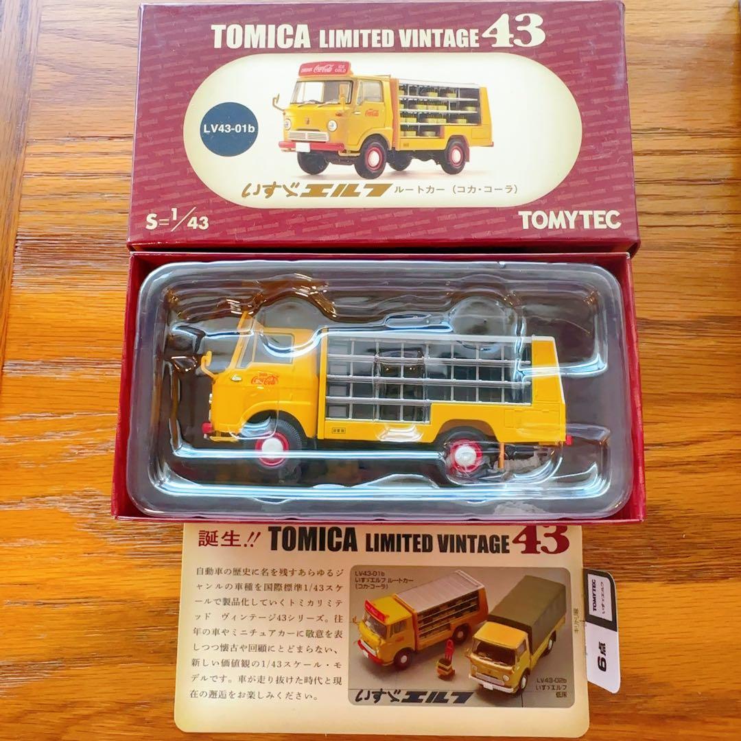 いすゞエルフ　ルートカー（コカコーラ）トミカリミテッドヴィンテージ43