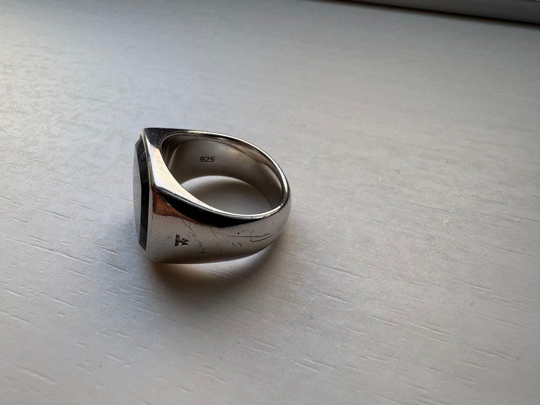 Tom Wood トムウッド ラルビカイト クッションリング サイズ50