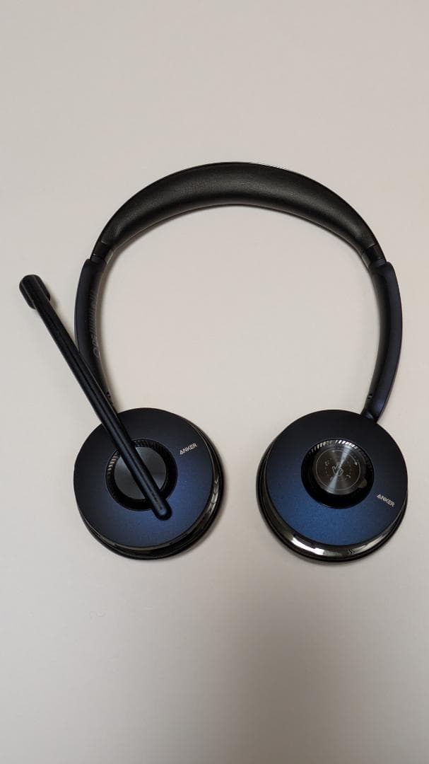 Anker PowerConf H700 ワイヤレスヘッドセット 充電スタンド付