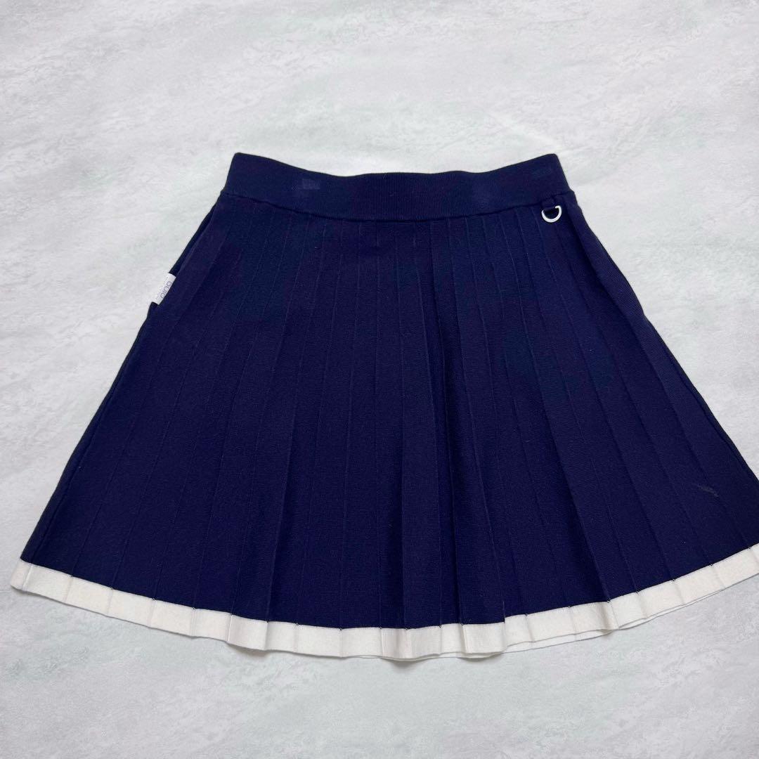 PING ピン ニットセットアップ トップス&プリーツスカート L