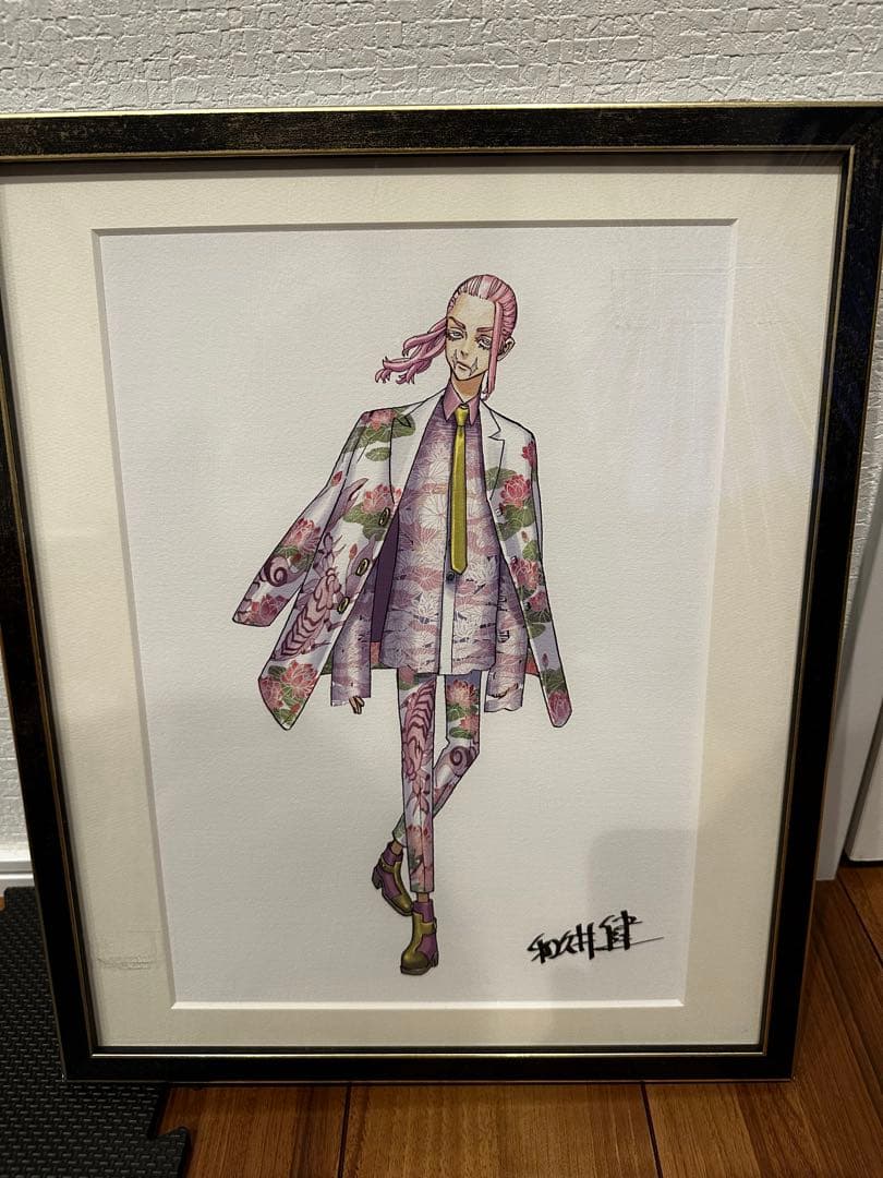 東京卍リベンジャーズ　三途春千夜　複製原画　原画展　中古