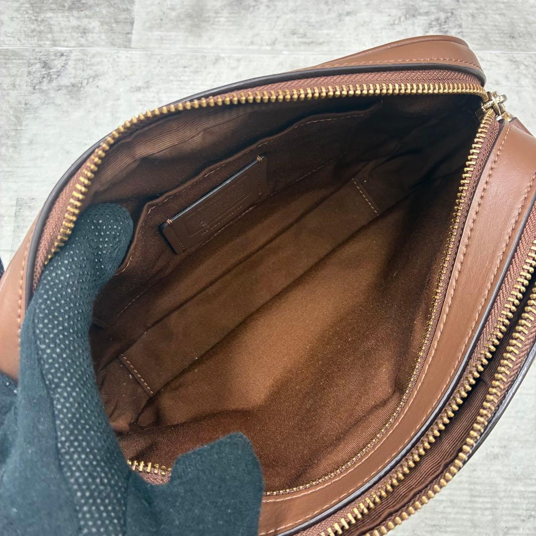 ✨美品✨コーチ　ジェス　ショルダーバッグ 2way ダブルジップ　シグネチャー