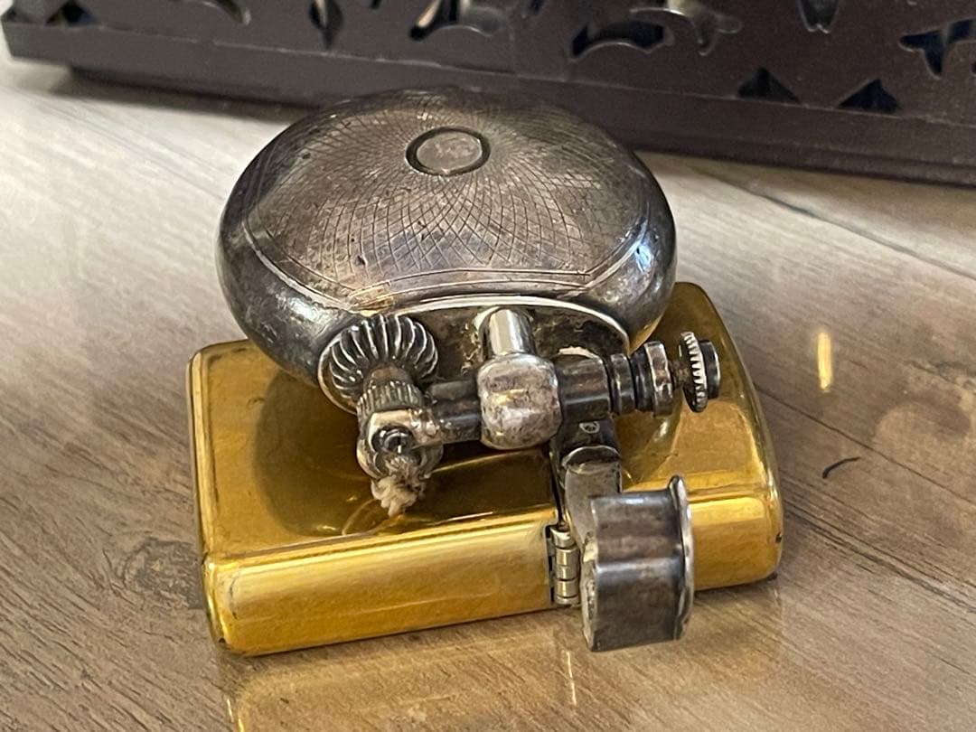 ダンヒル 【シルバー】 オイルライター アンティークライター