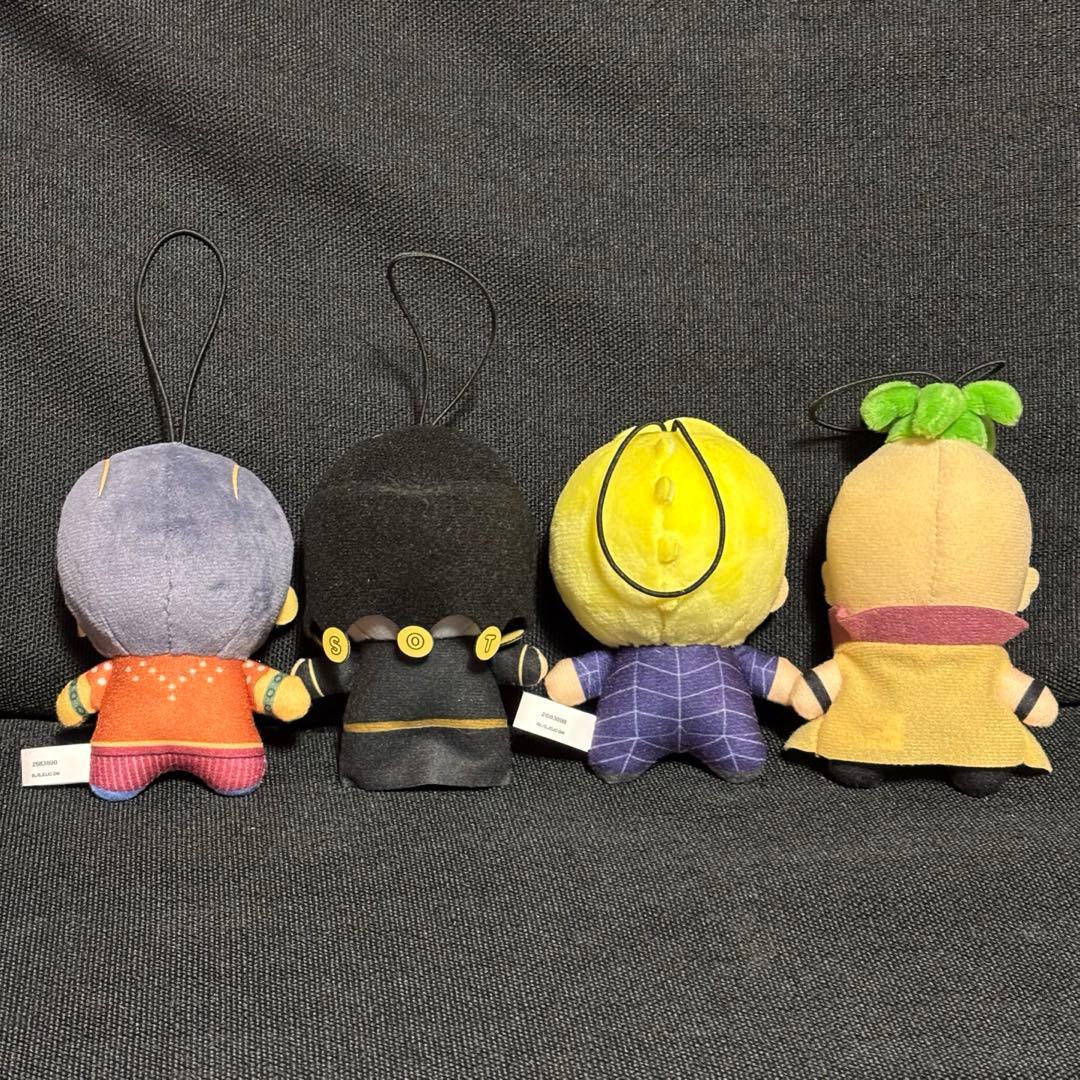 ジョジョの奇妙な冒険 5部 ちみっともぬい 美品 セット 暗殺チーム リゾット