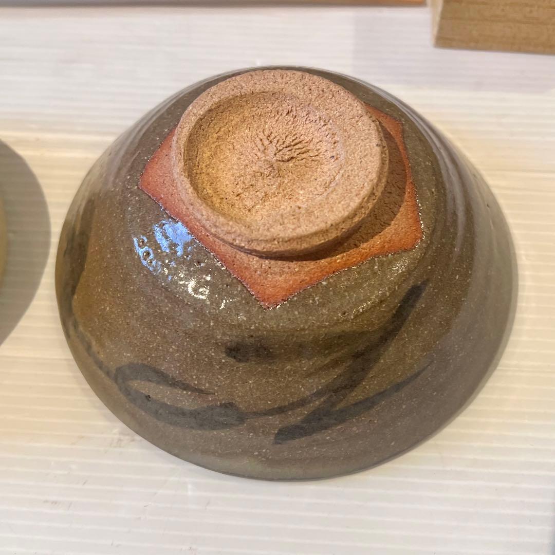 茶道具セット アンティーク 古道具 昭和レトロ 現状品 抹茶椀 水指 短冊箱