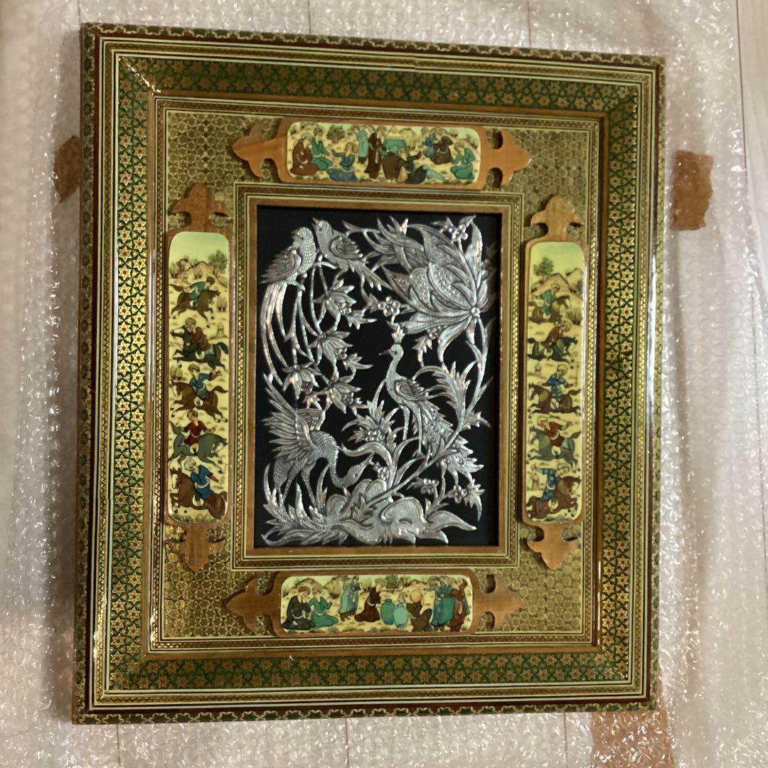 壁掛け　美術品　中東