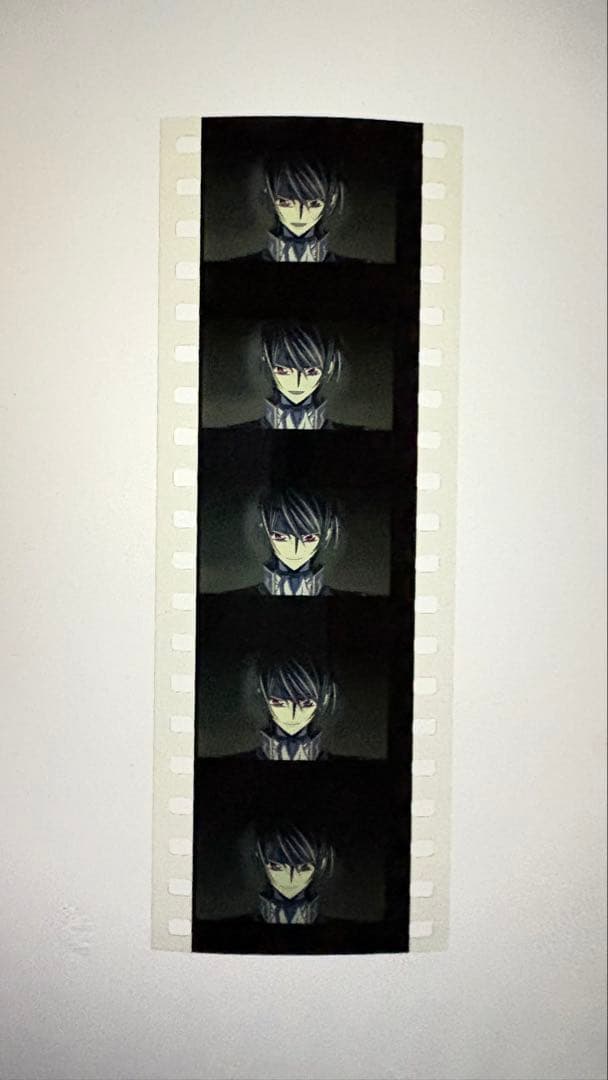 劇場版 反撃のルルーシュ　入場者特典　生コマフィルム　3枚入り