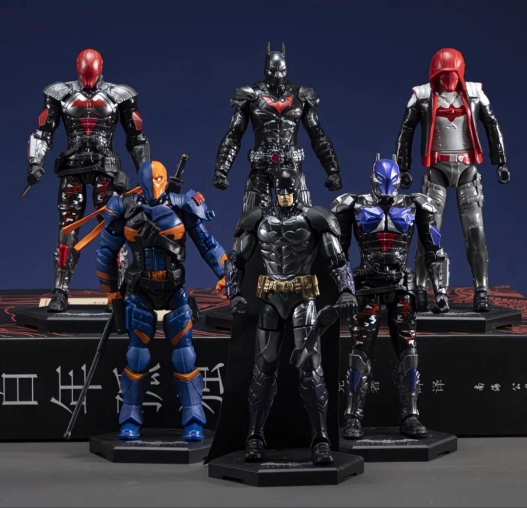 バットマン可動フィギュア 6体セット重複なし