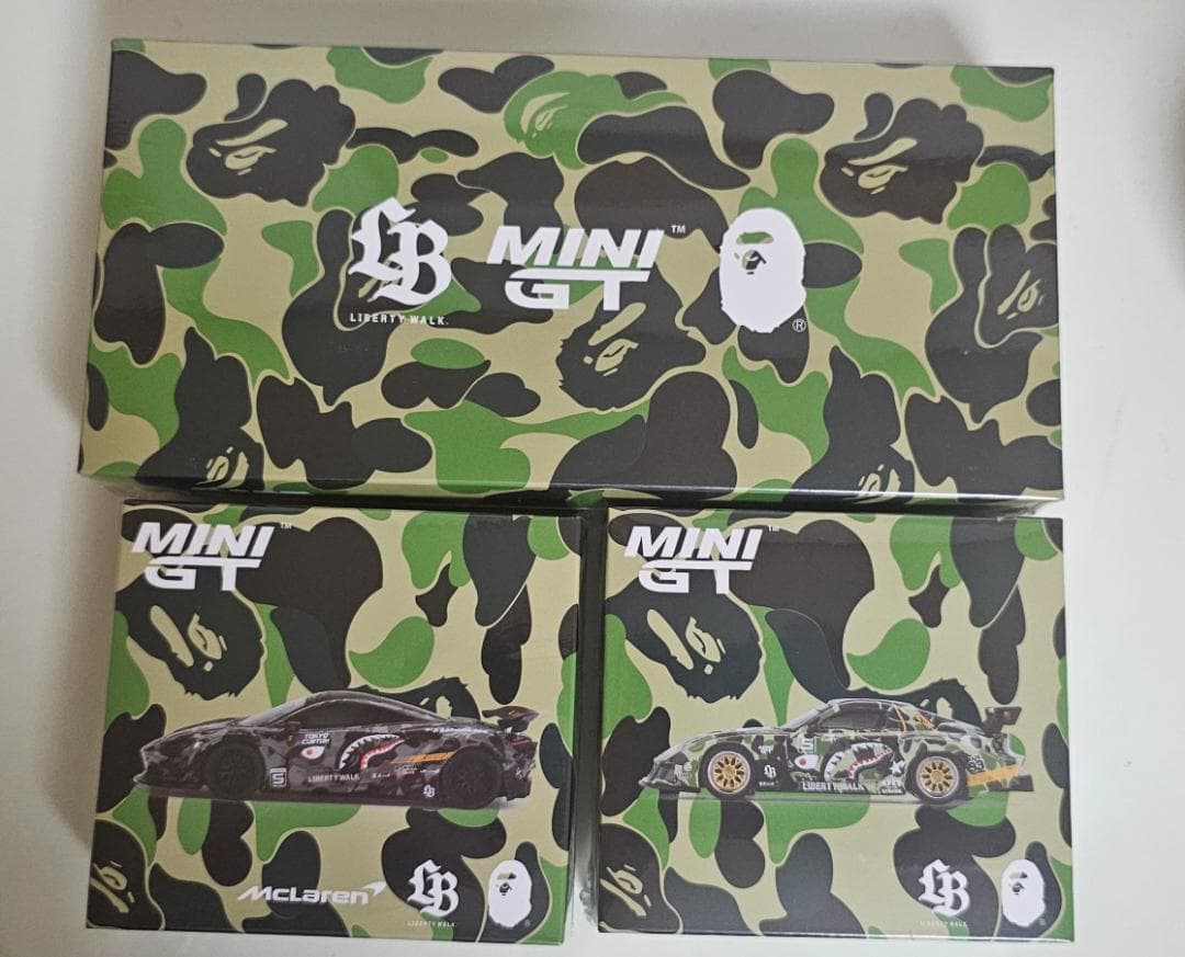 MINI GT ミニGT LIBERTY WALK BAPE 6台セット