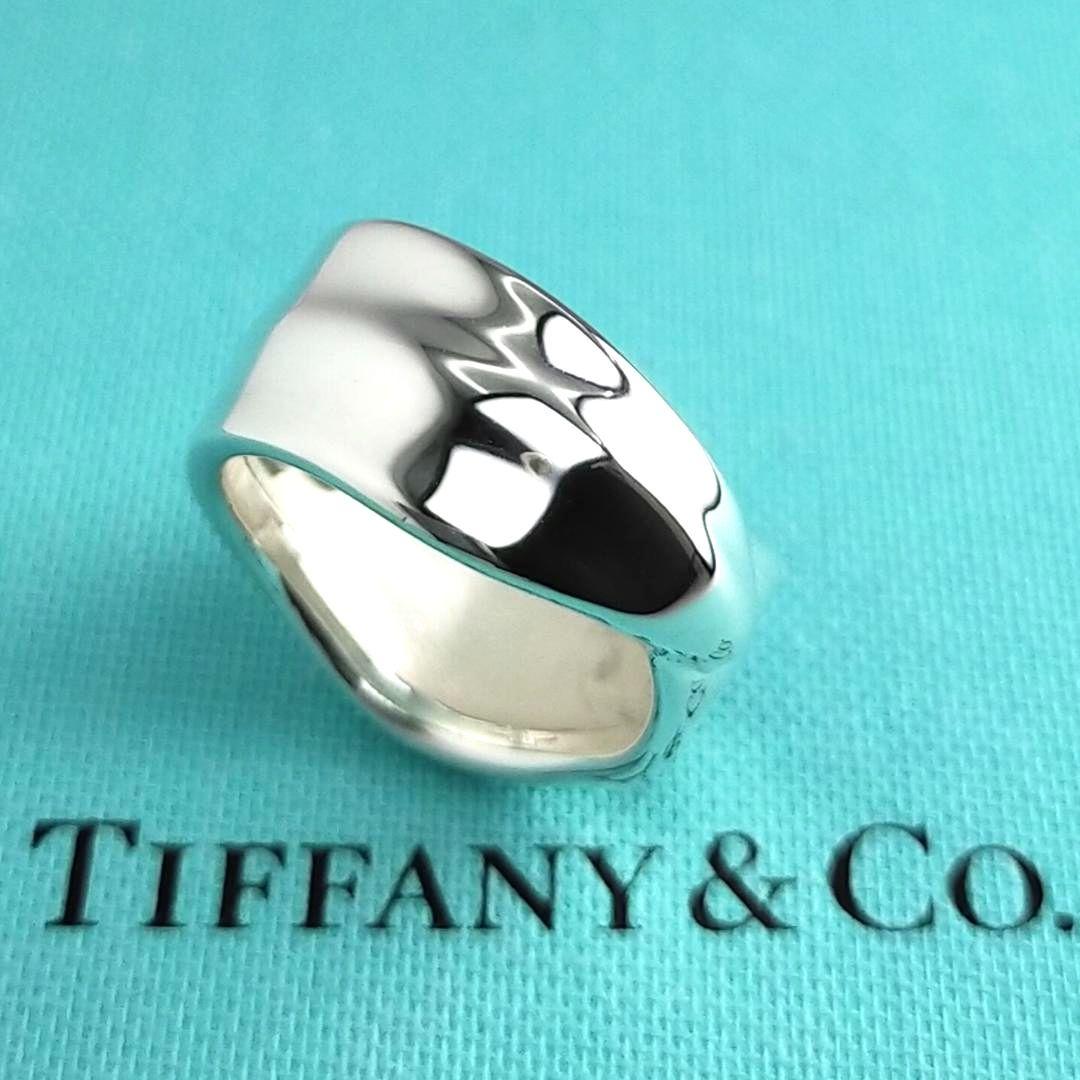 ★SALE★【ティファニー】リーフ　葉っぱ　リング　９号　2418