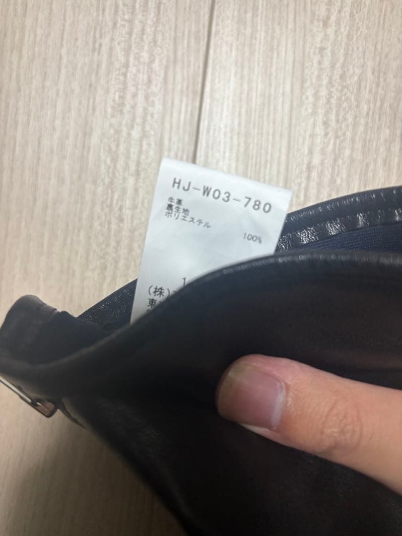 look 30 yohji yamamoto 23aw レザーグローブ　試着のみ