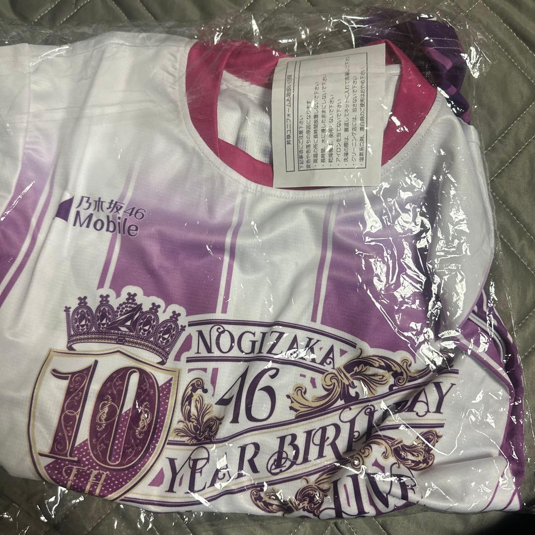 乃木坂46 10周年記念Tシャツ 池田瑛紗サイン入り