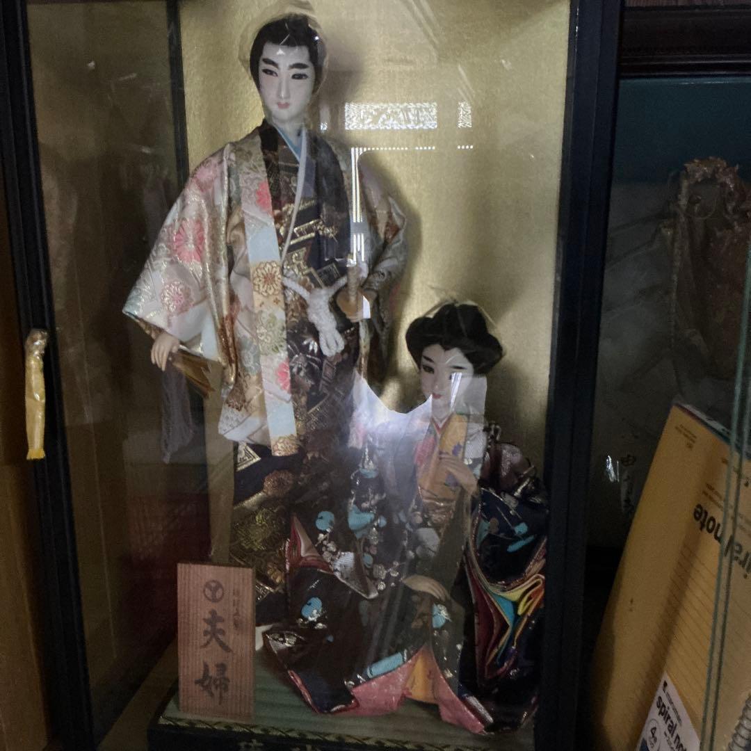 日本人形 男女セット(琉球風)