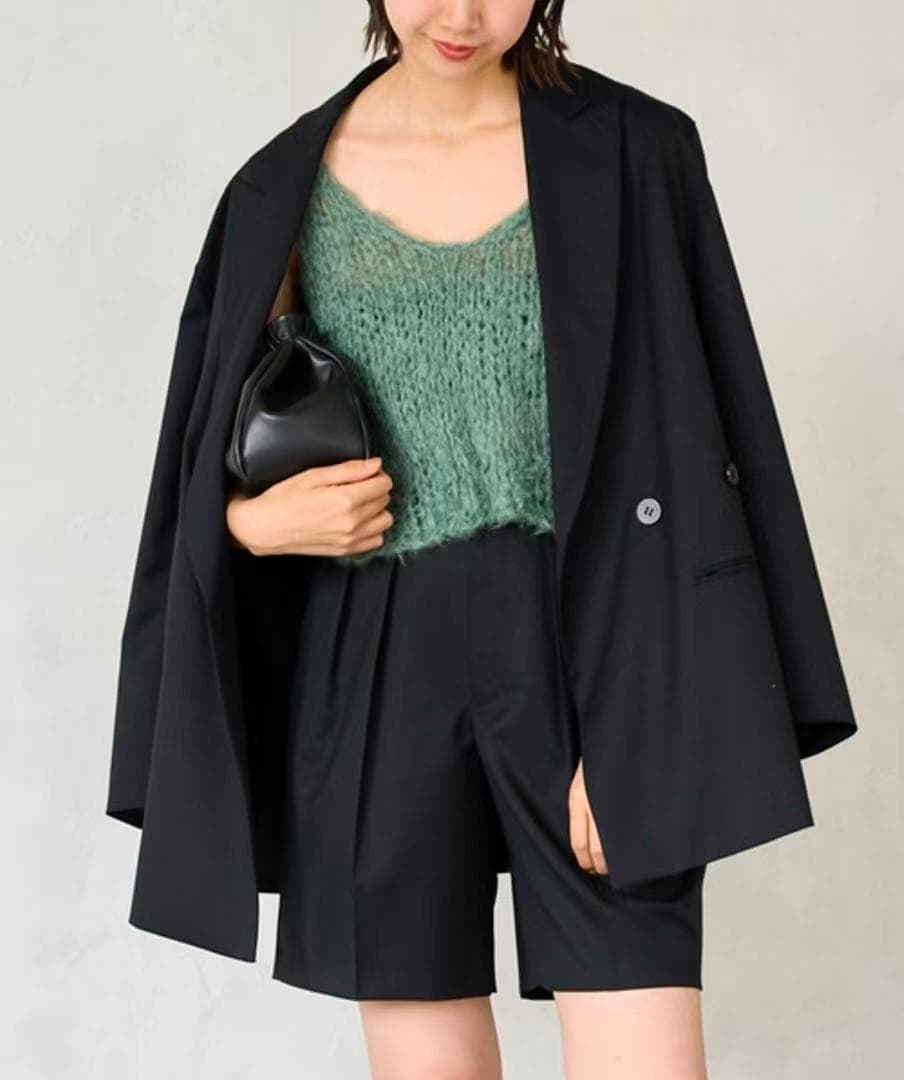 極美品 Plage SOFT WOOL ダブル ジャケット