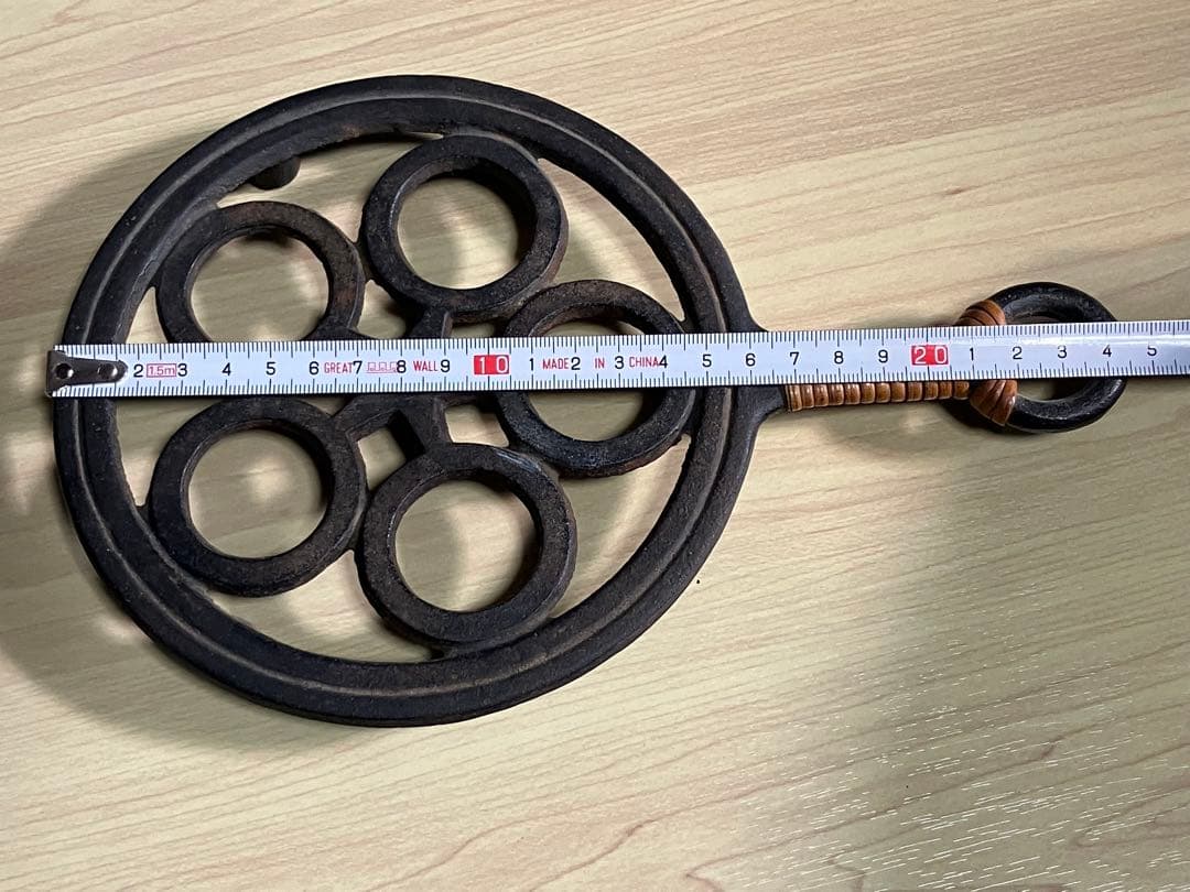 鉄瓶　竜 龍の紋様　鳳凰　鉄瓶置き　セット売り