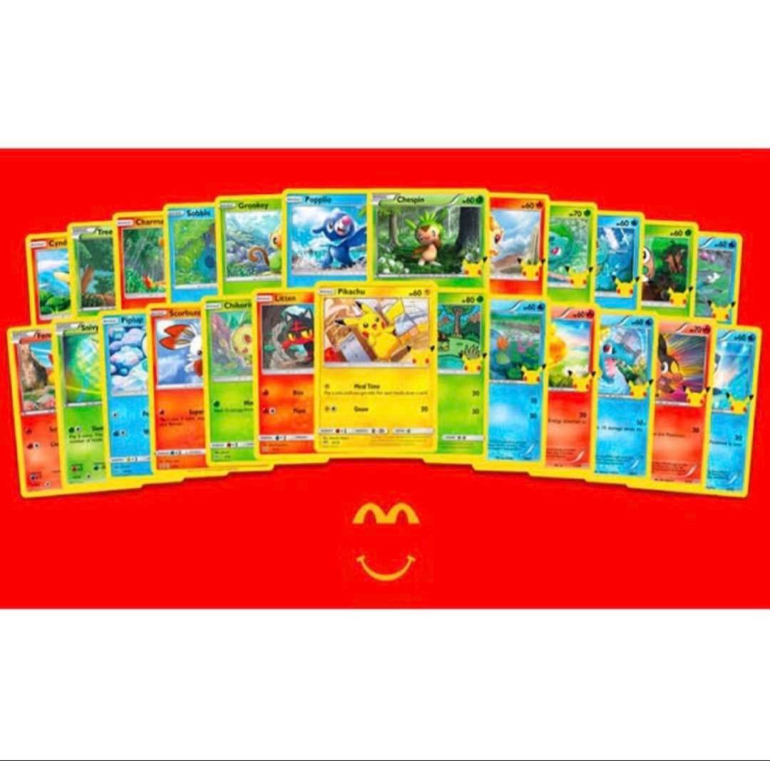 【30パックセット】ハッピーセット 25周年記念プロモパック 英語版 未開封品