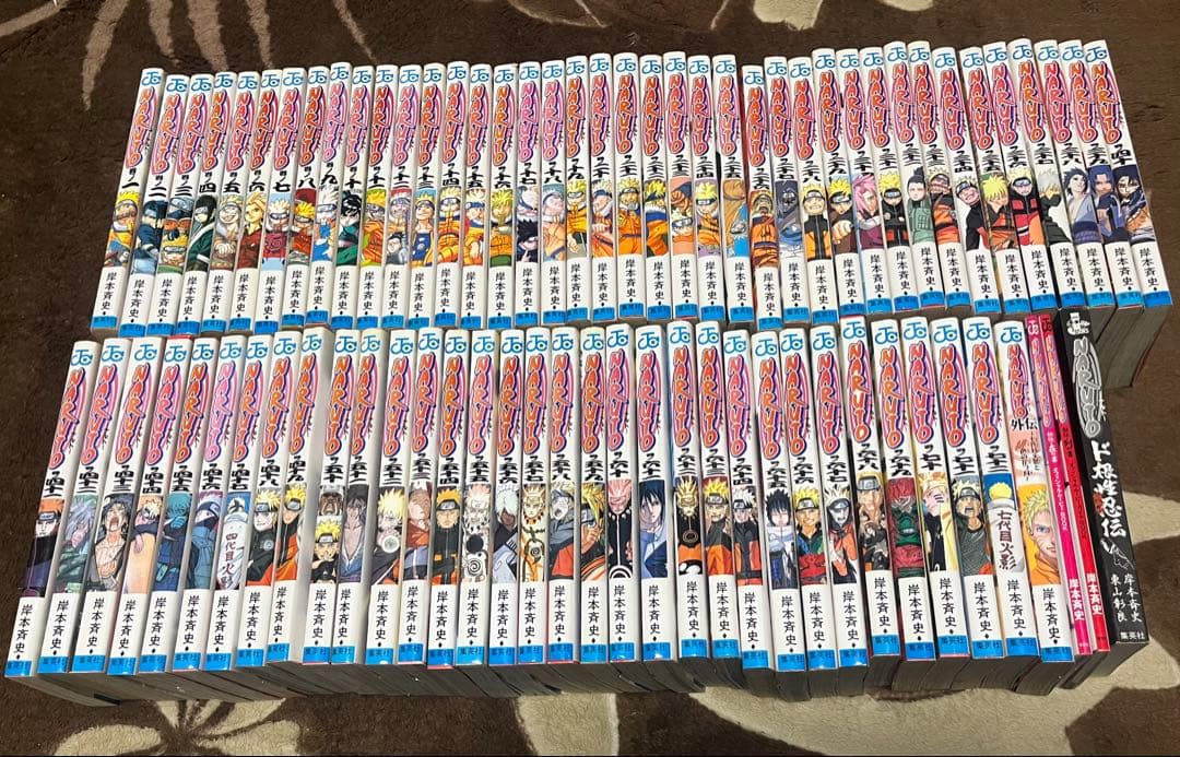 NARUTO 全72巻セット＋α 映画特典付き