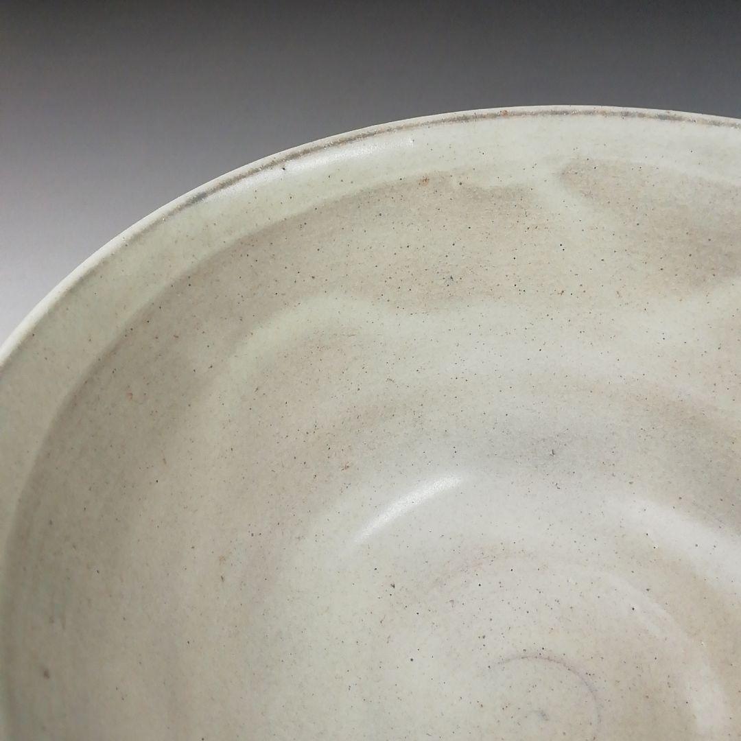 Ｔ７３６　茶碗　『無地刷毛目茶碗』『原清和 造』　共箱　抹茶碗　茶道具