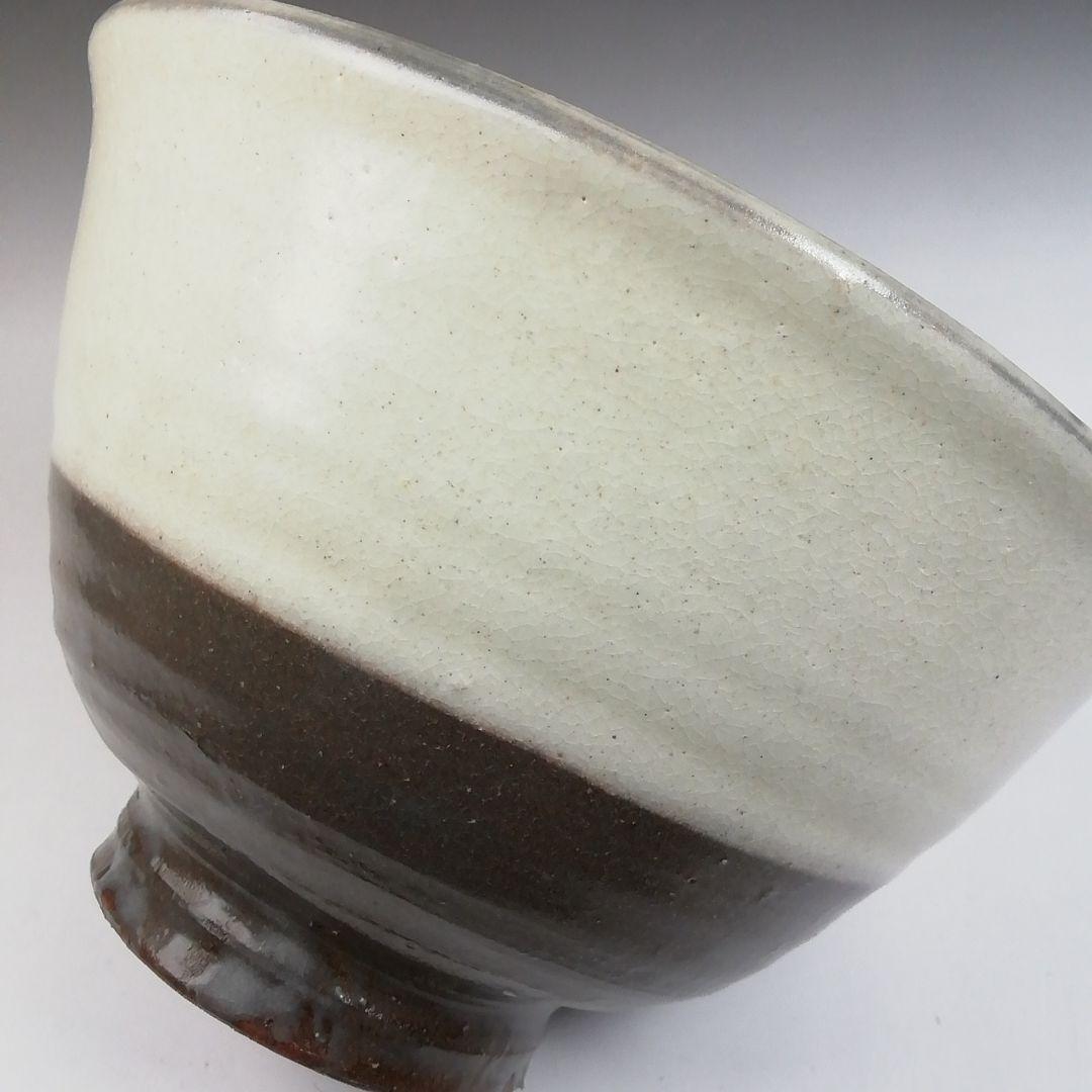 Ｔ７３６　茶碗　『無地刷毛目茶碗』『原清和 造』　共箱　抹茶碗　茶道具