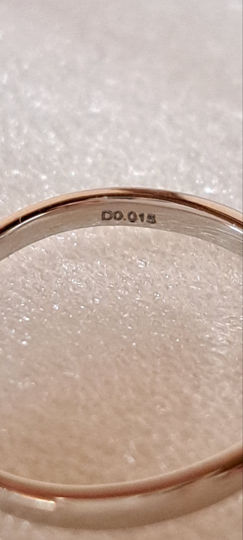 ブラジル産パライバトルマリン&ピンクダイヤリングPt1000