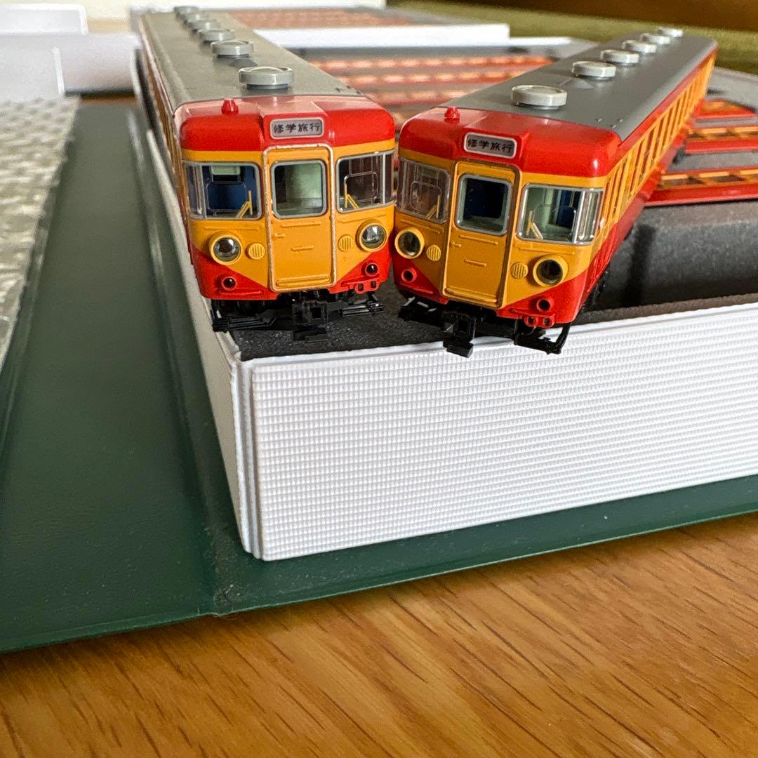 KATO 10-1299/1300 155系修学旅行電車ひのできぼう12両フル④