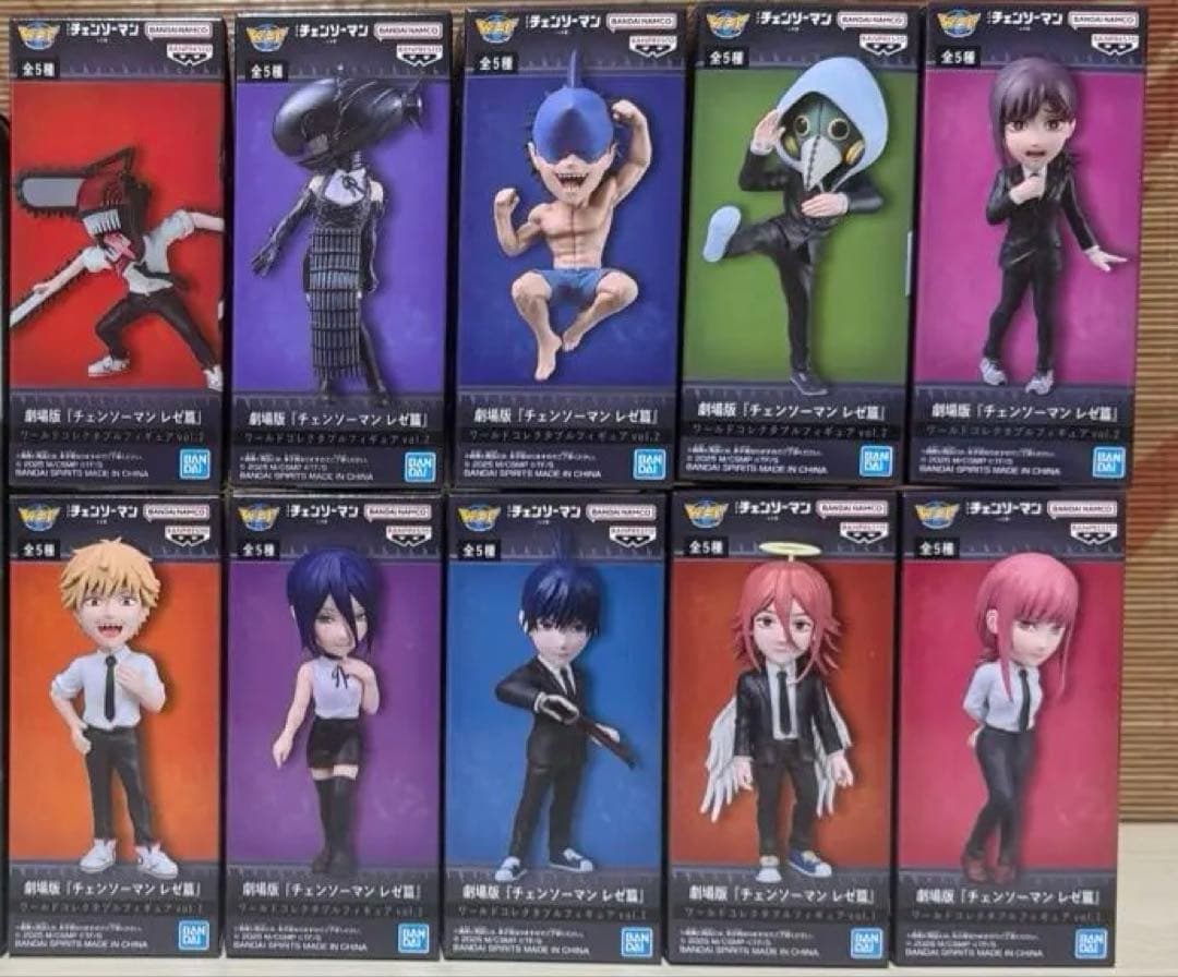 プライズフィギュア　チェンソーマン レゼ編 ワールドコレクタブルフィギュア