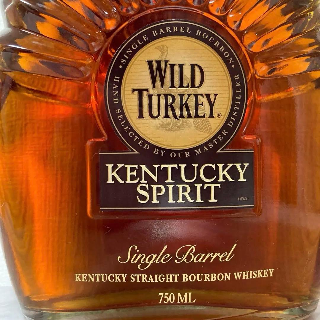 【状態良好】ワイルドターキー　ケンタッキースピリット　50.5度　750ml