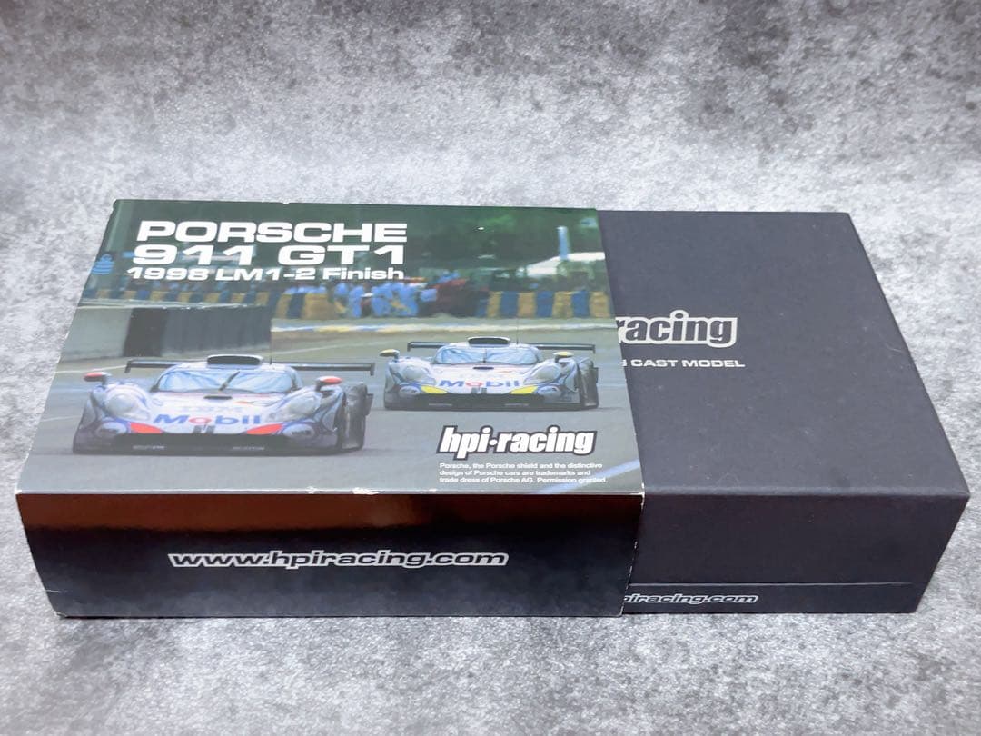 hpi 1/43 Porsche ポルシェ 911 GT1 ルマン 1998