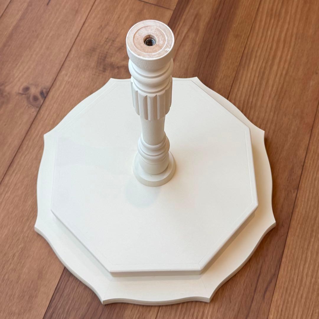 希少レア旧イマン ダイアナローズアンティーク木製テーブル ディスプレイテーブル