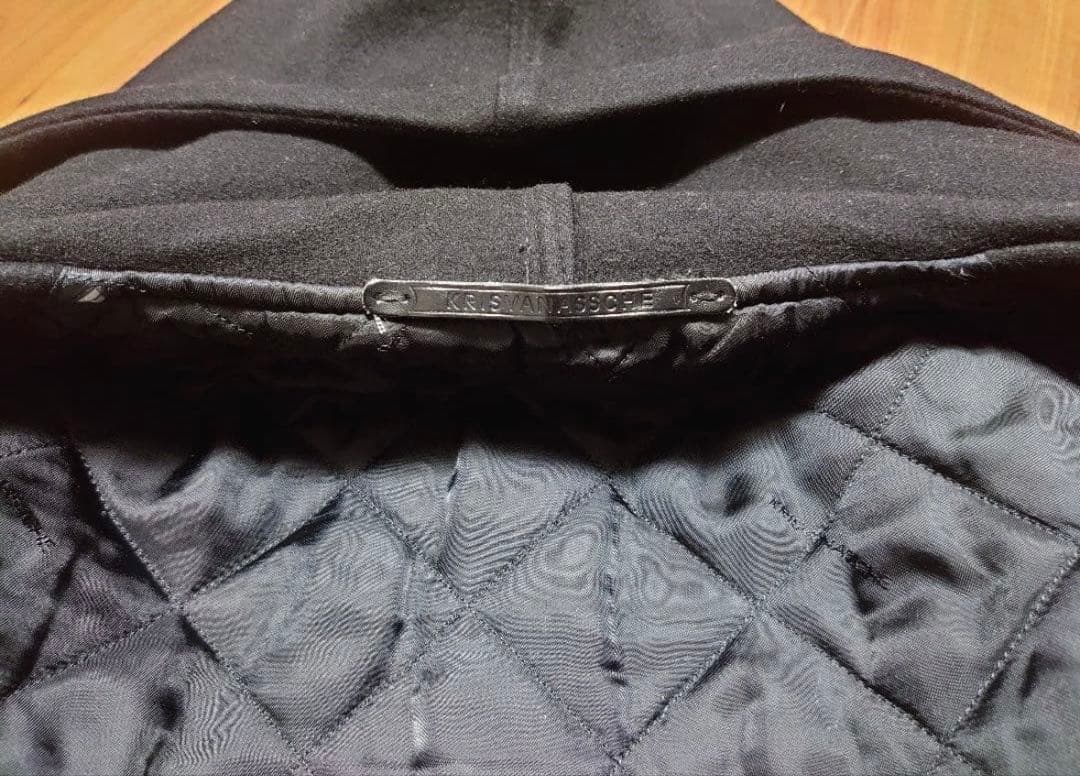 【プロフ必読】kris van assche カシミヤ混 フードブルゾン