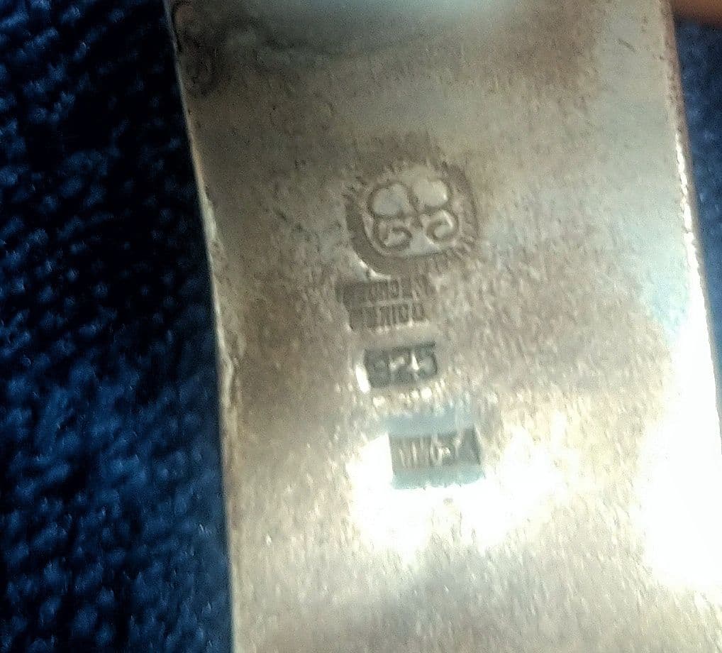 LOS BALLESTEROS ビンテージ メキシコ シルバー カフ バングル