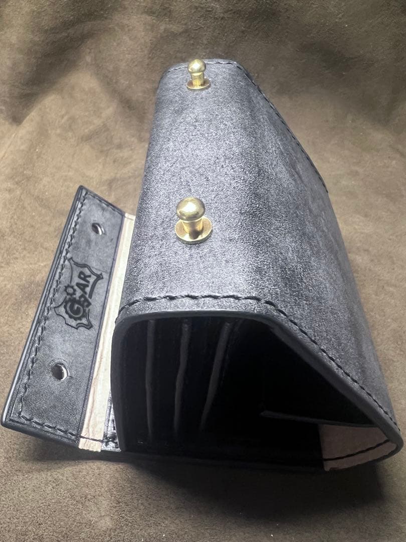 エムピウ ミッレフォッリエ 同型 財布 ロロマレザー