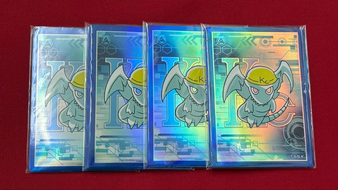 遊戯王 ちびブルーアイズ スリーブ 光沢あり 10枚入 4パック