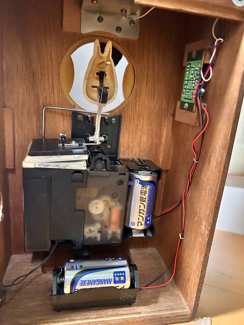 トトロ 木製掛け時計　レトロ　希少　値下げしました