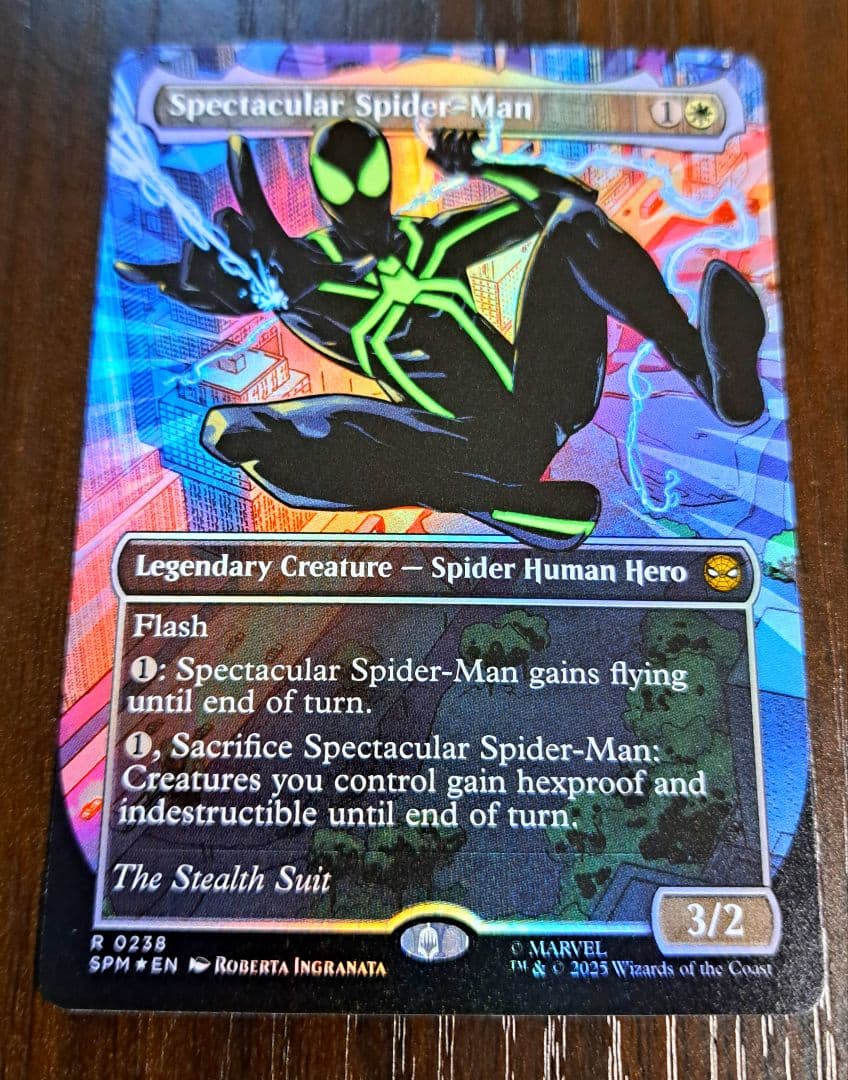 MTG Spectacular Spider-Man(テクスチャー仕様)英語版
