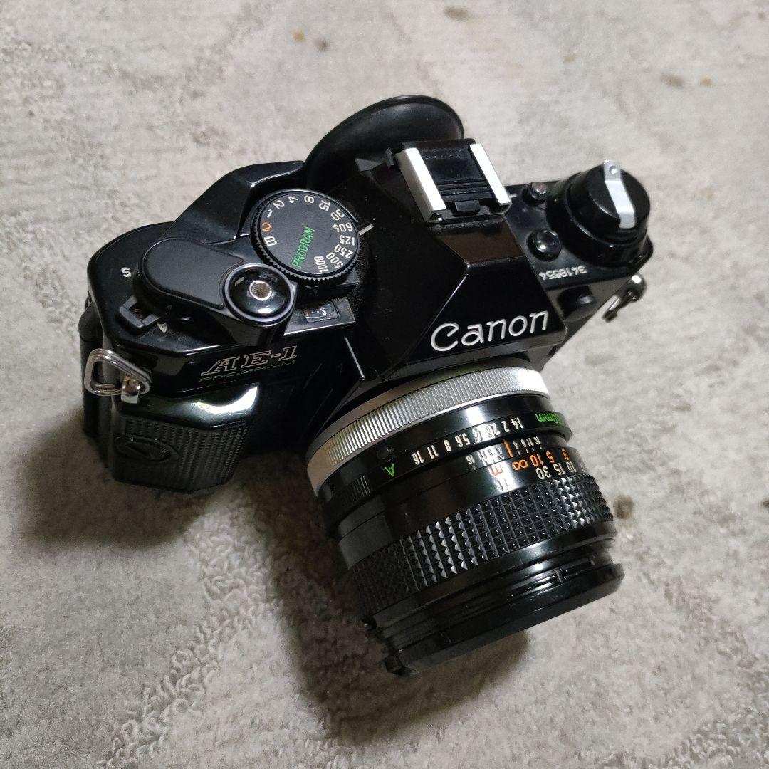 Canon AE-1 フィルムカメラ 50mmレンズ付き