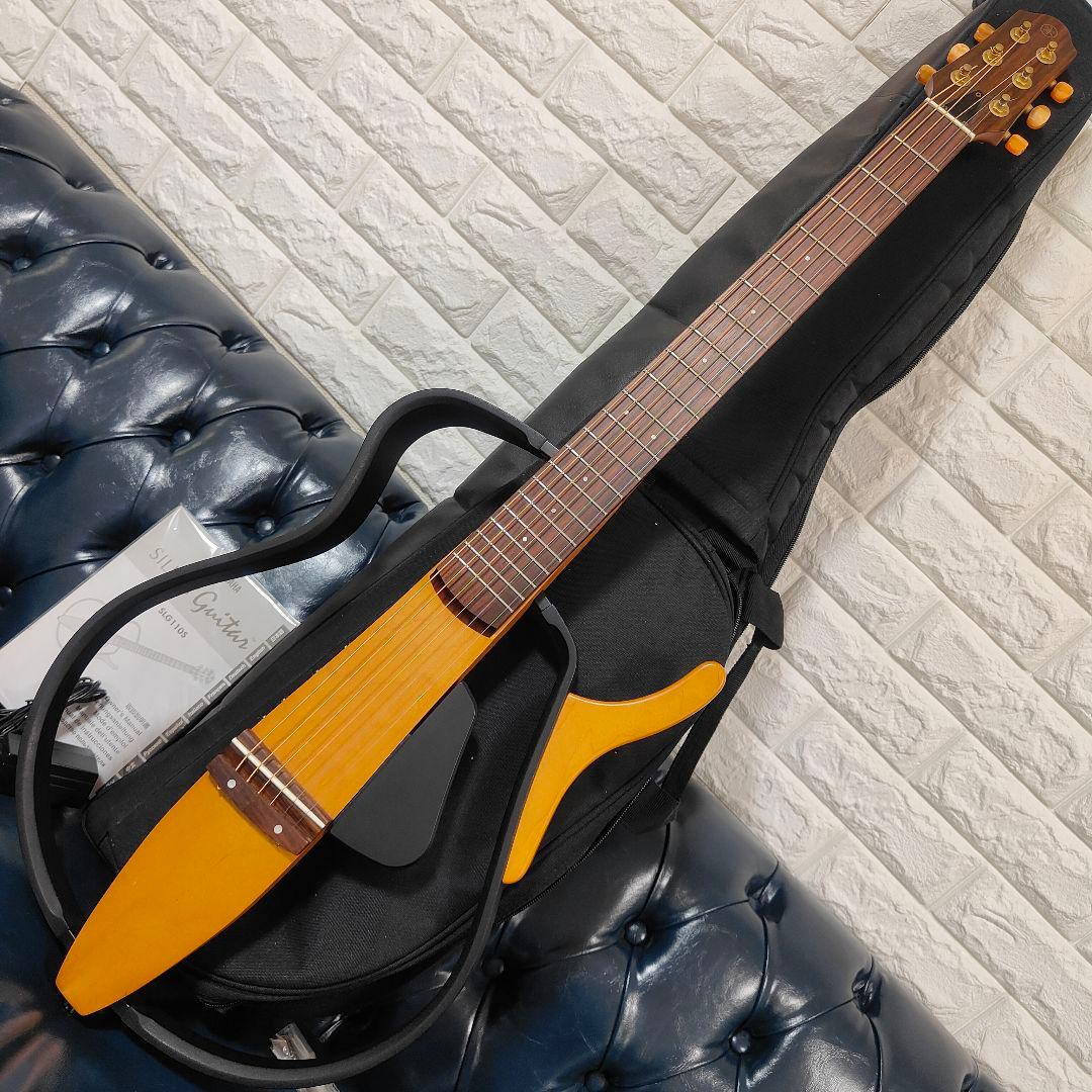YAMAHA ヤマハ サイレントギター SLG110S 専用ケース付