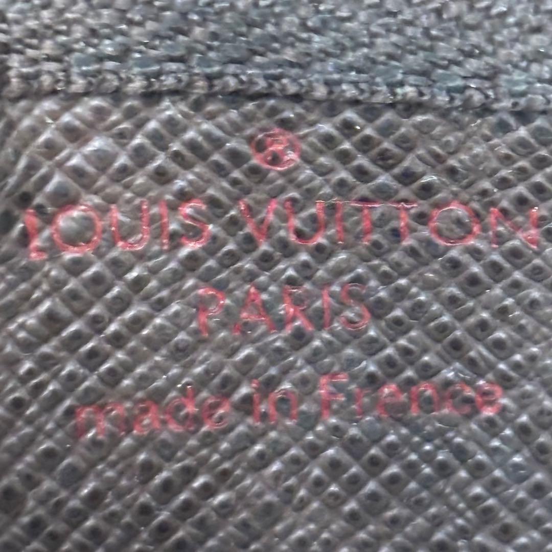 【美品】ルイヴィトン ダミエ N62658 CT0163ポシェットクレ 小銭入れ