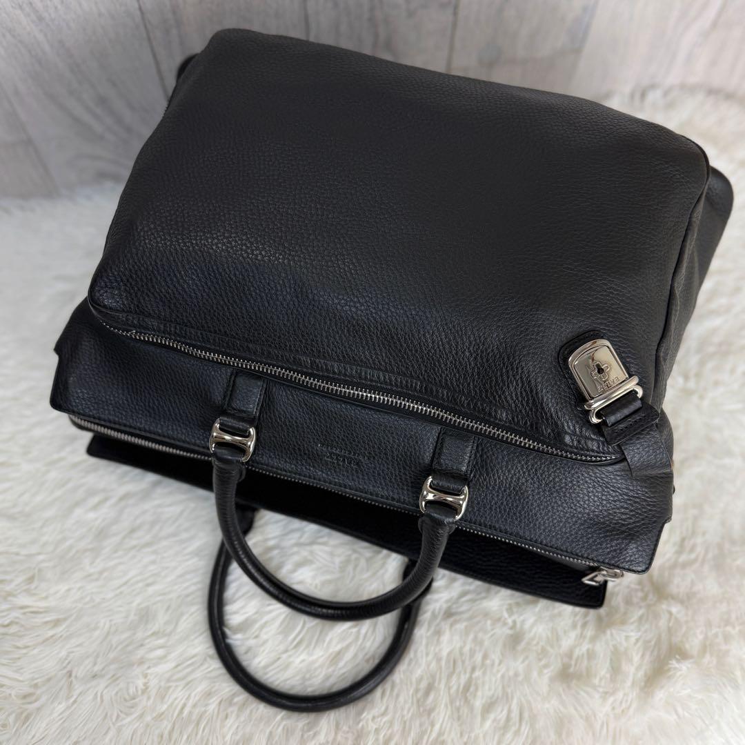 美品♡A4可♡説明書♡BALLY バリー ブランドロゴ 2way ビジネスバッグ