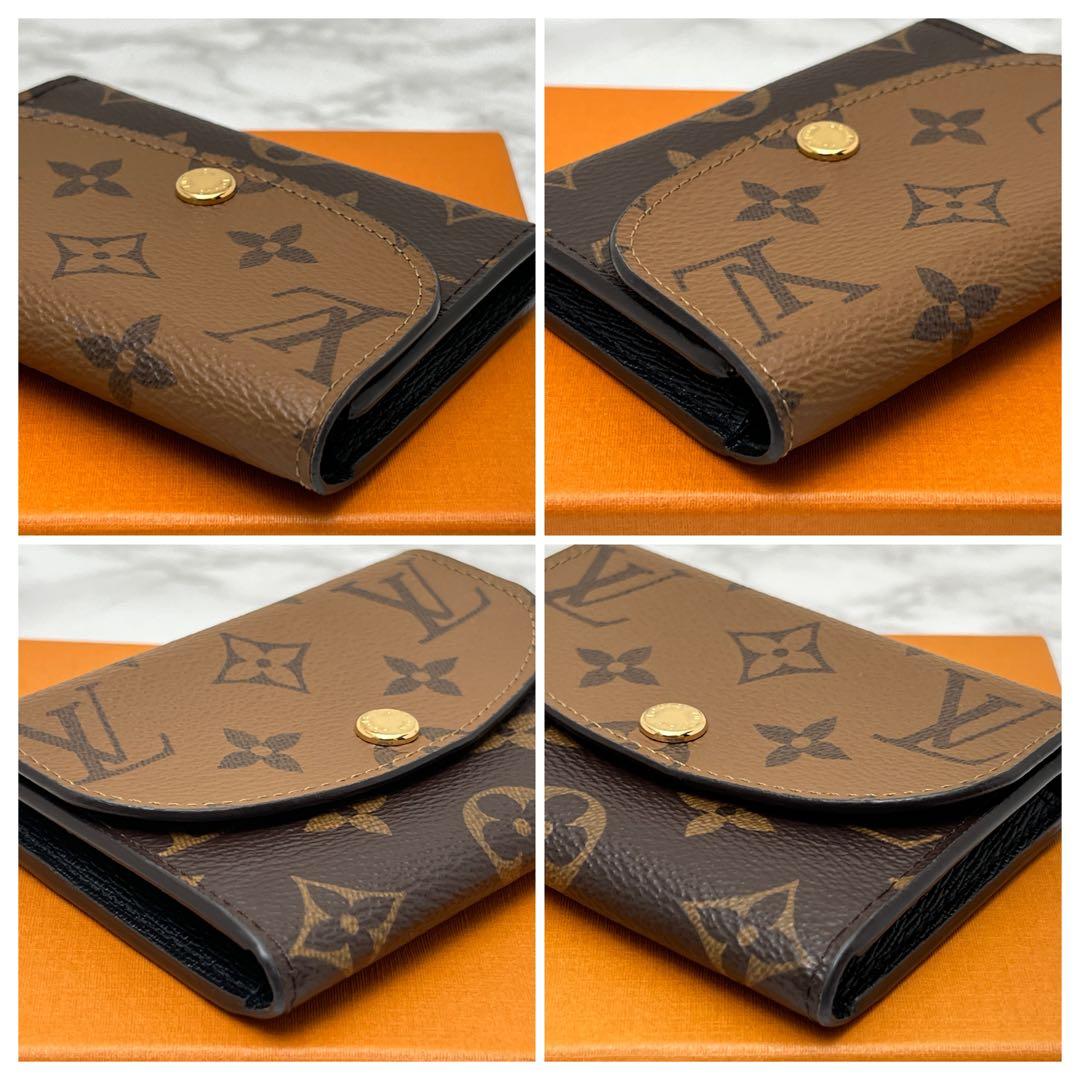 ルイヴィトン ポルトモネ・ロザリ ケース 現行品 ブラウン カードケース