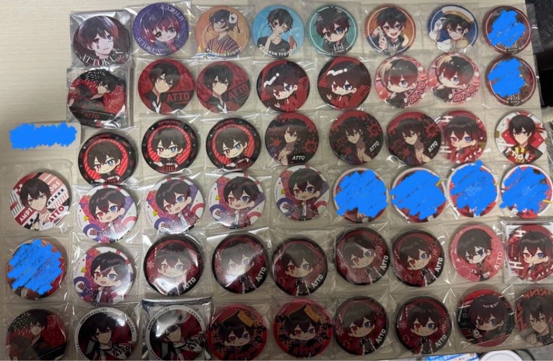 あっとくん 缶バッジ