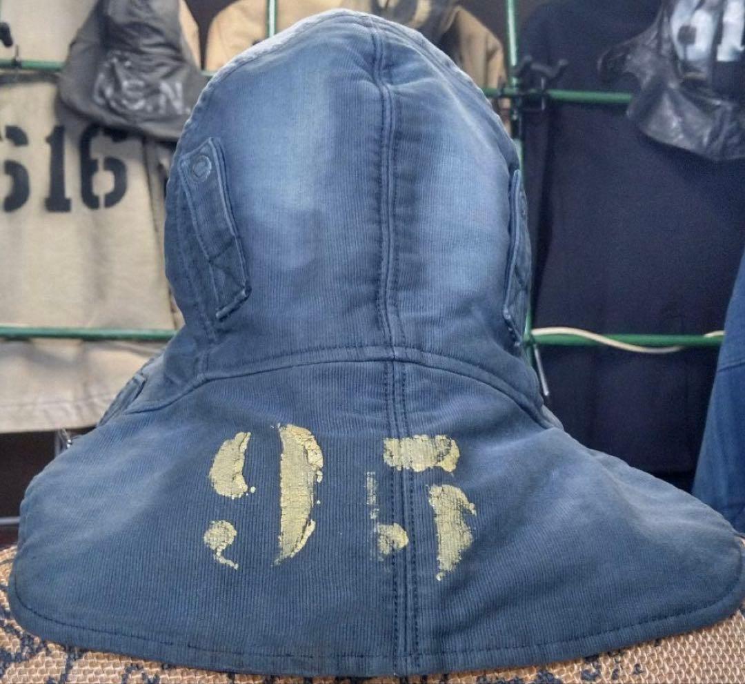 U.S.NAVY 米軍 実物 40s N-1 デッキ キャップ ステンシル 希少