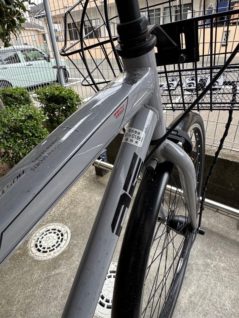 【福岡市／古賀市】購入から半年の自転車を出品します。手渡し・発送対応可。