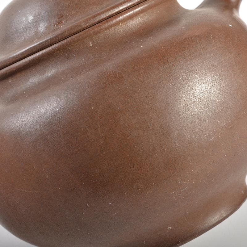 中国　紫砂　朱泥　急須　茶壷　在銘　M　R6870