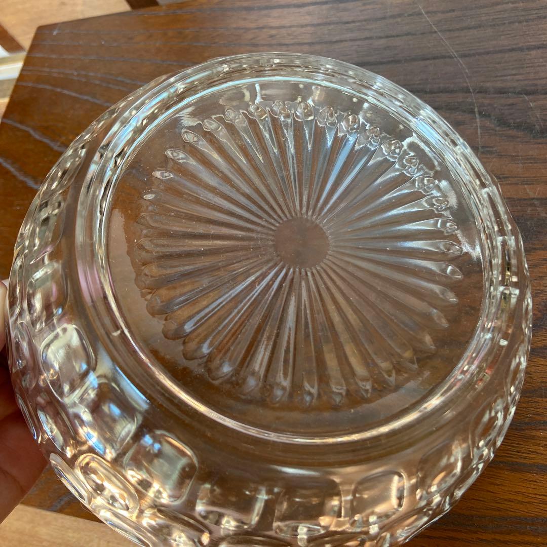 ガラス大鉢カップセット