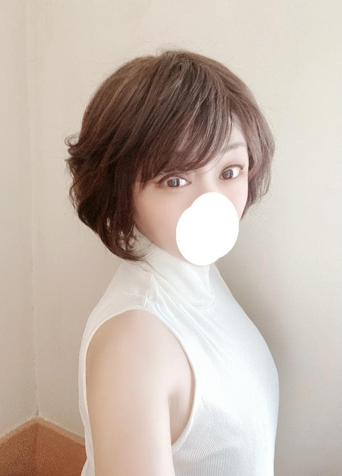 JO ジュリア・オージェ　人毛MIX　フェアリーショート　ナチュラルブラウン