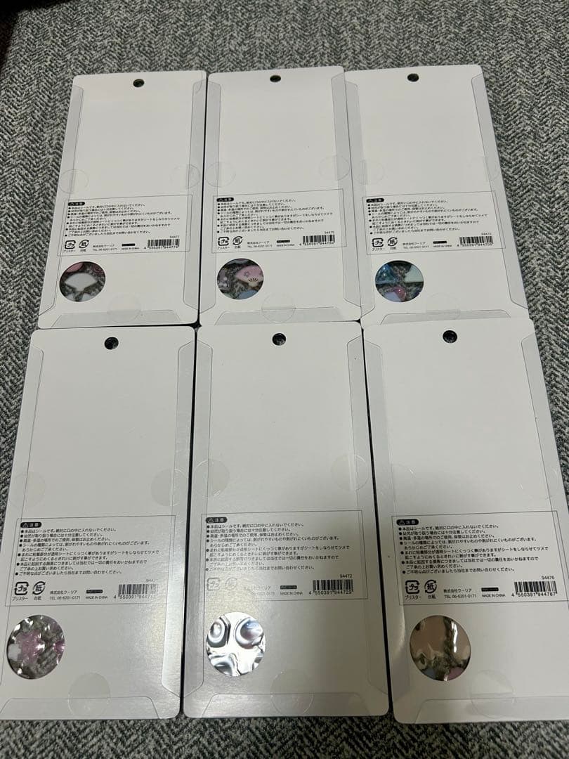 和柄ボンボンドロップシールBONBONDROP6枚セットボンドロクーリア