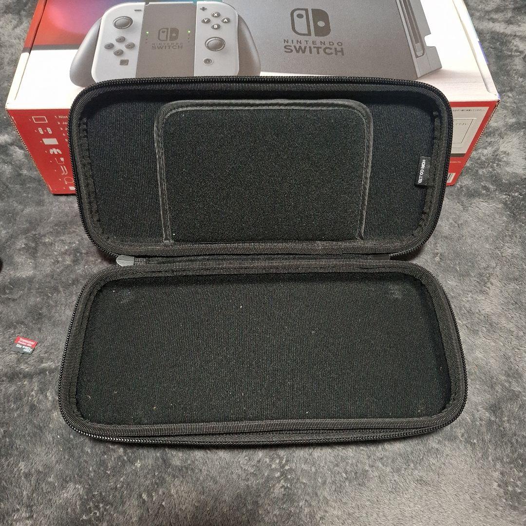 Nintendo Switch 本体 ケース マイクロSD 充電スタンド付き