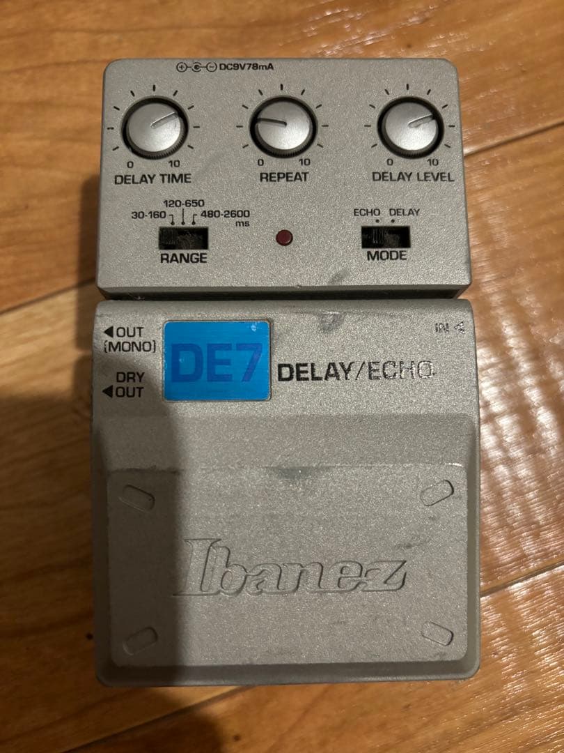 (廃盤) 送料込み Ibanez DE7 ディレイ エコー